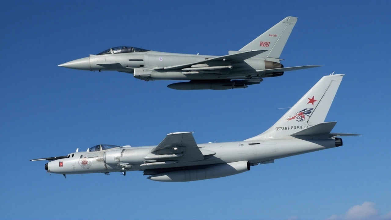 RAF Typhoons Intercept 15 Russian Planes Over Poland in One Week